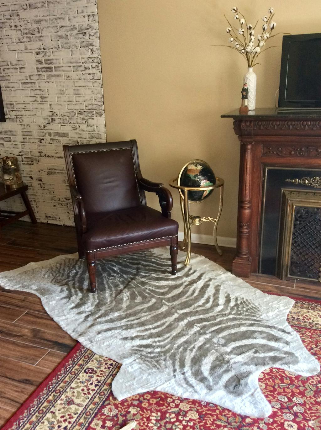 Momeni Acadia Zebra Grey Area Rug by Erin Gates Incredible Rugs and Decor